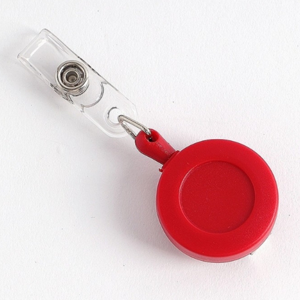 Retractable ID Card Reel Holder