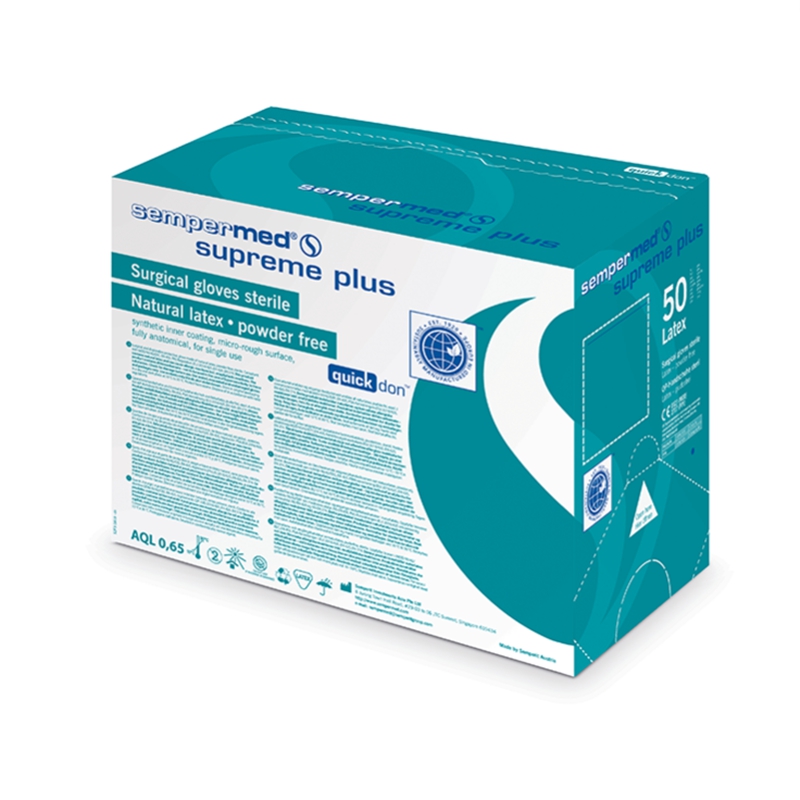 Sempermed Supreme Plus Surgical Latex Gloves