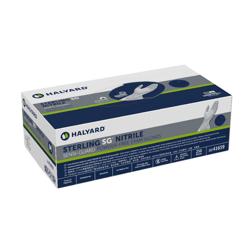 Halyard Sterling Nitrile Powder-free Exam Gloves