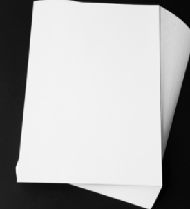 Blank Index Cards 220g