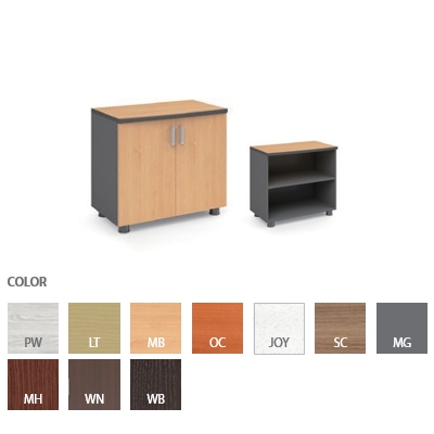 Desk Side Cabinet (2 Tier / Door type)