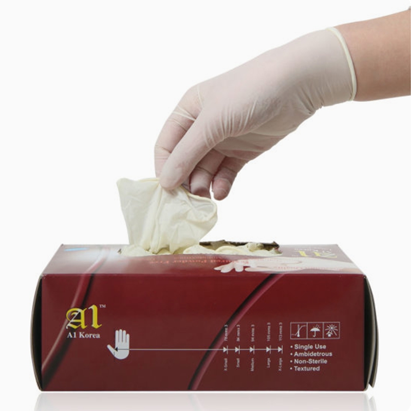 A1 Korea Latex Examination Gloves