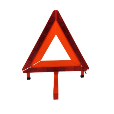 LED Triangle Warning Sign Tripod