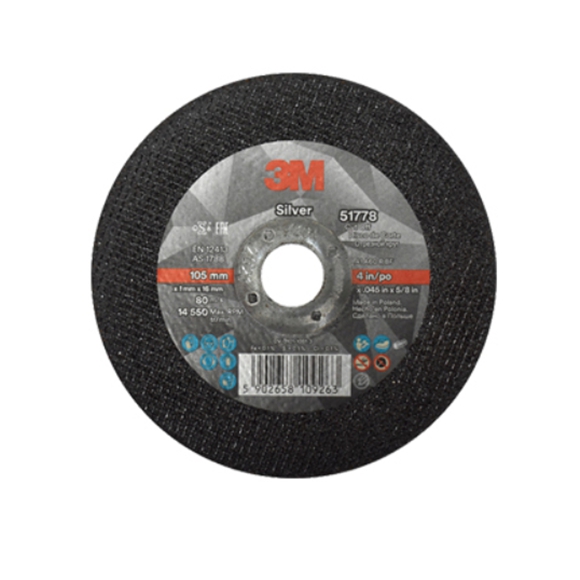Silver Cut-off Wheel | Metal Cutting Wheel for Angle Grinder 51778