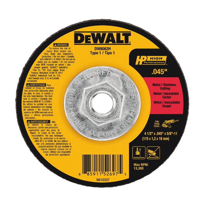 Cutting Wheel DW8062H