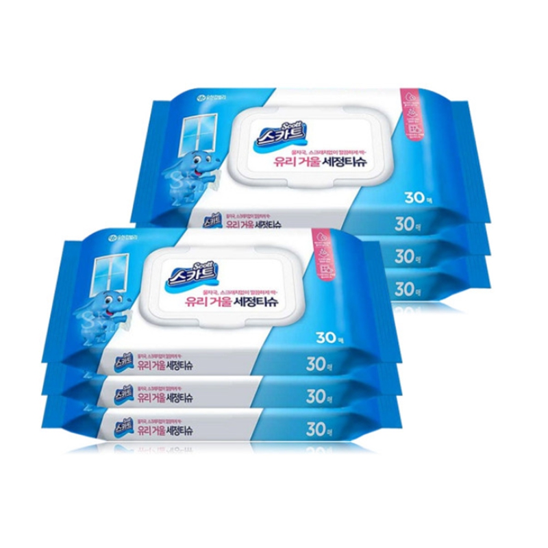 Glass Cleaning Wipes | Pre-Moistened Anti Bacteria Glass Wipes