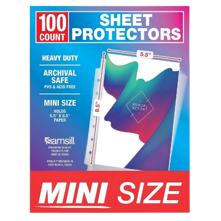 Mini Sheet Protector