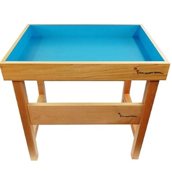 Basic Wooden Sandtray with Lid and Stand Combo