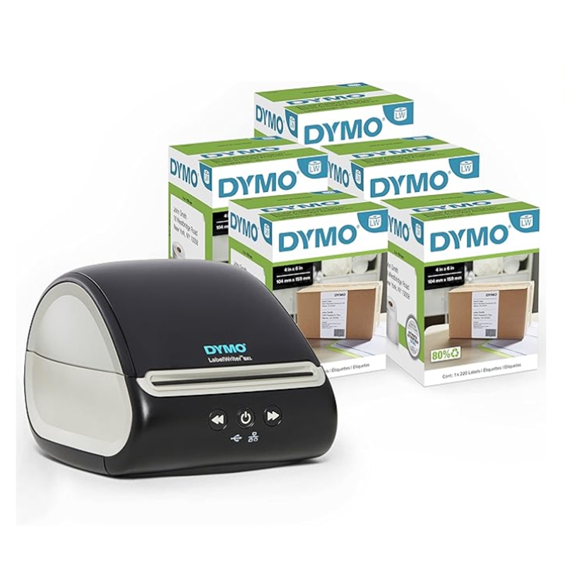 Label Machine | Label Printer | Label Writer 5XL Bundle