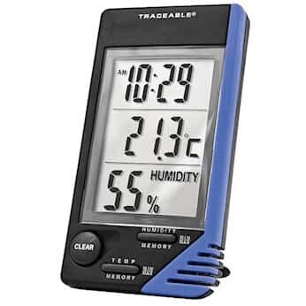 Raceable Digital Hygrometer & Thermometer | Indoor Thermometer Humidity