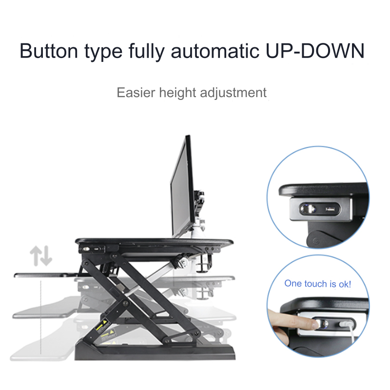 Automatic Standing Desk | Automatic Desk Riser | 36