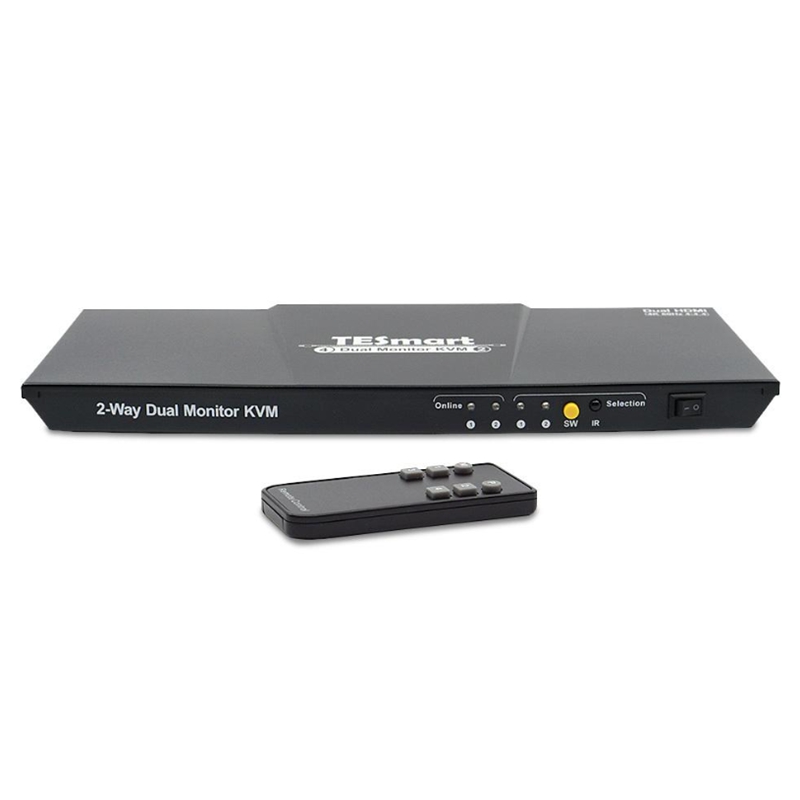 TESmart HDMI KVM Switch 4 x 2 HKS0402A1U