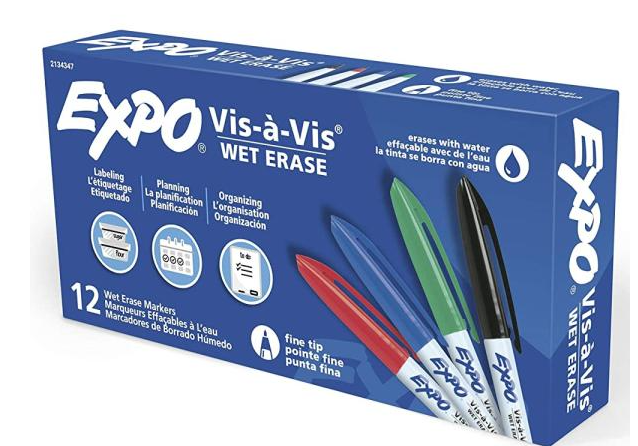 Wet Erase Markers