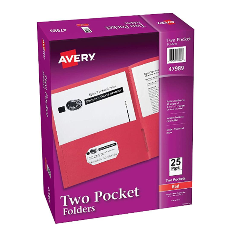 Two Pocket Folders