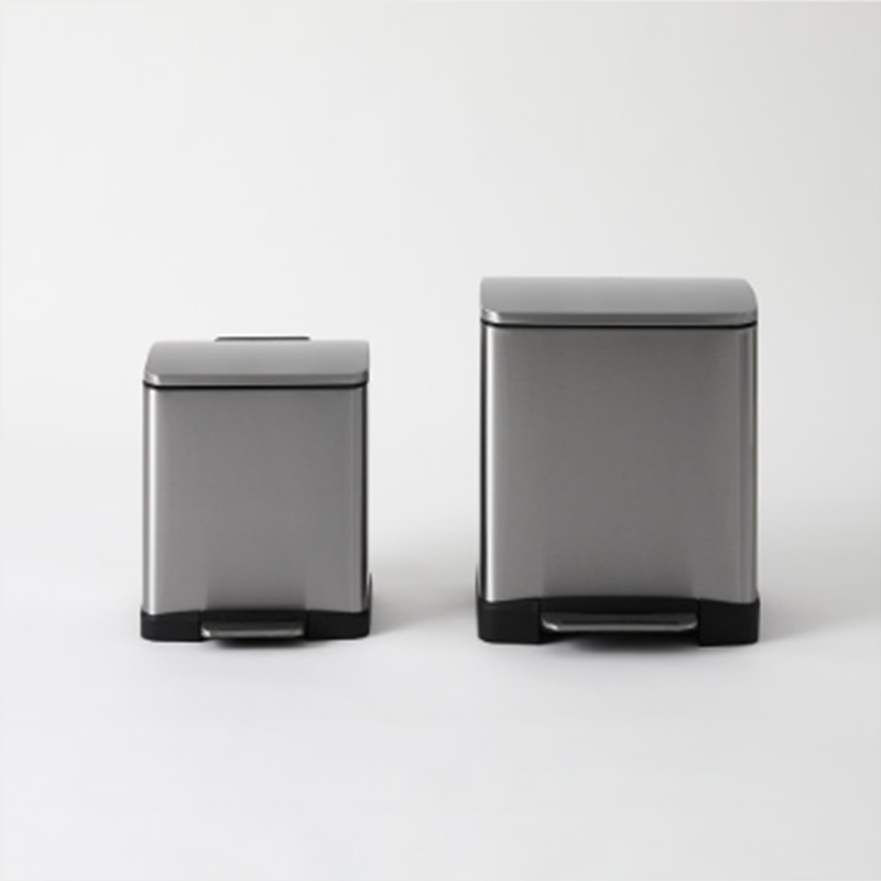 Stainless Trash Can | Trash Bin with Foot Pedal