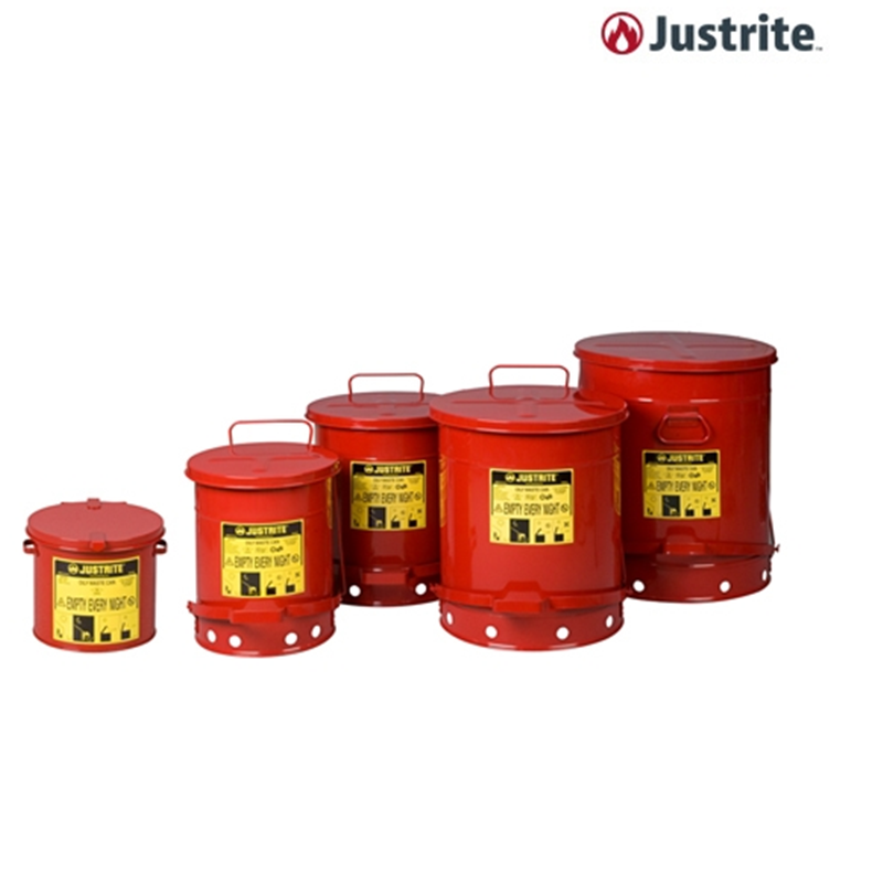 Justrite Oily Waste Can