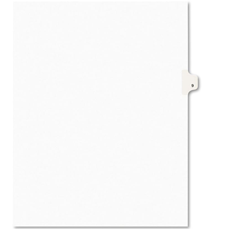 Individual Legal Exhibit Dividers