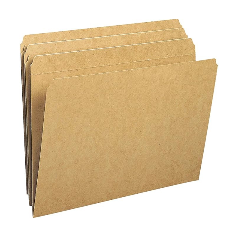 Kraft Manila Folder Straight Cut Tab