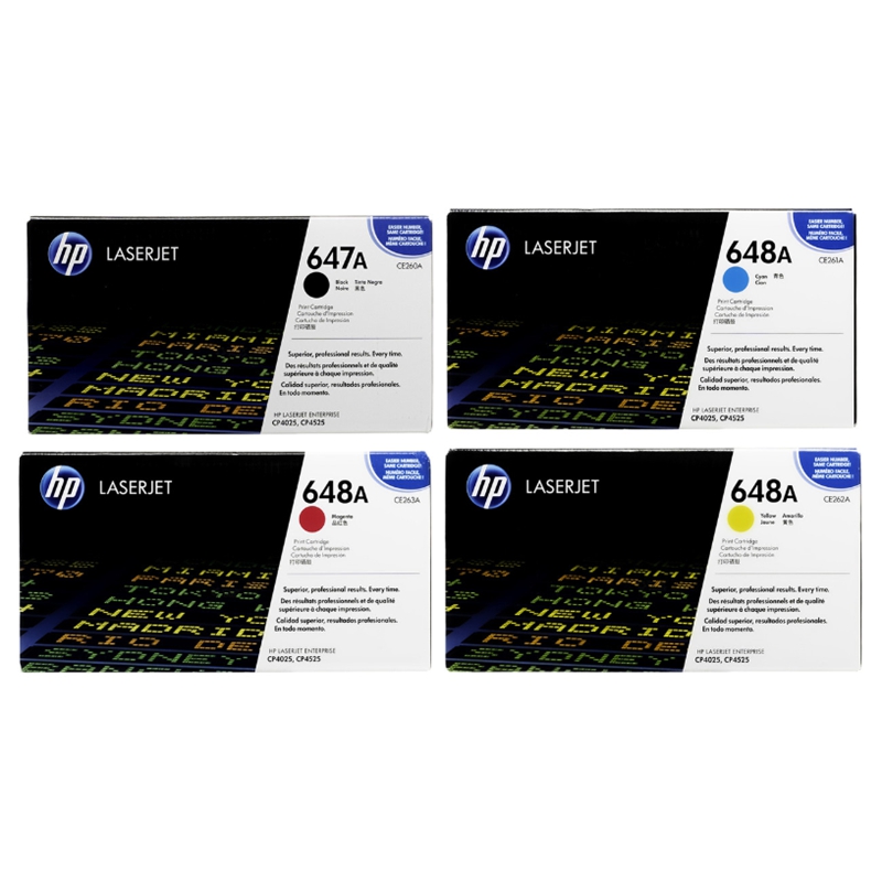 Original (647A | 648A) CE260A / CE261A / CE262A / CE263A