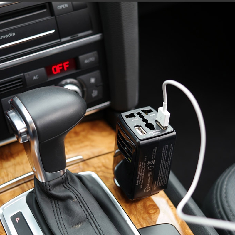 Vehicle Power Inverter | Car Inverter with Universal Outlet