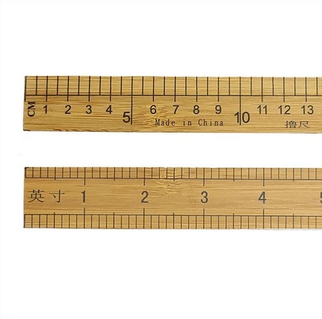 100cm Wooden Ruler