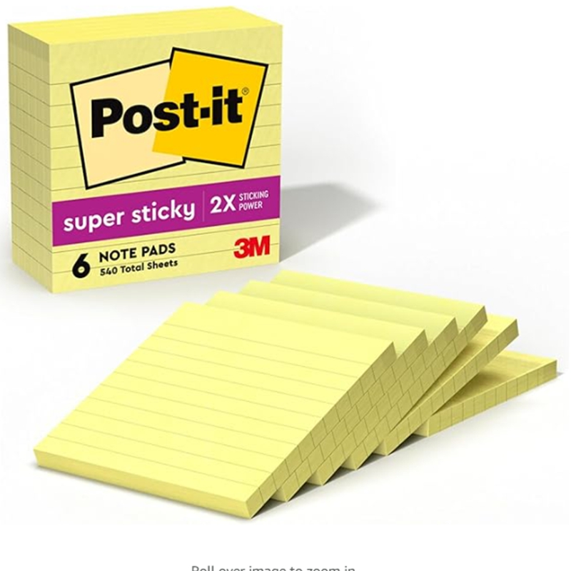 Post It Sticky Note 675-6SSCY