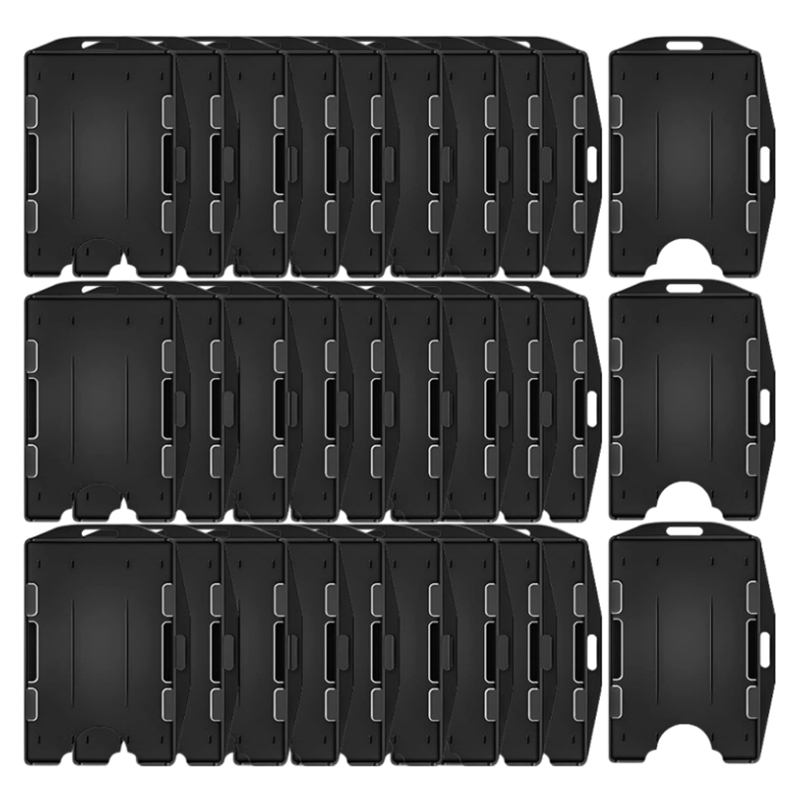 ID Badge Holder | ID Card Holder 30 Pack