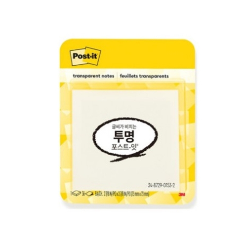 Post It Sticky Note Transparent 600-TRSP