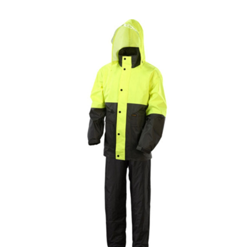 Two Piece Rain Suit | High Visibility Safety Rain Gear Raincoat