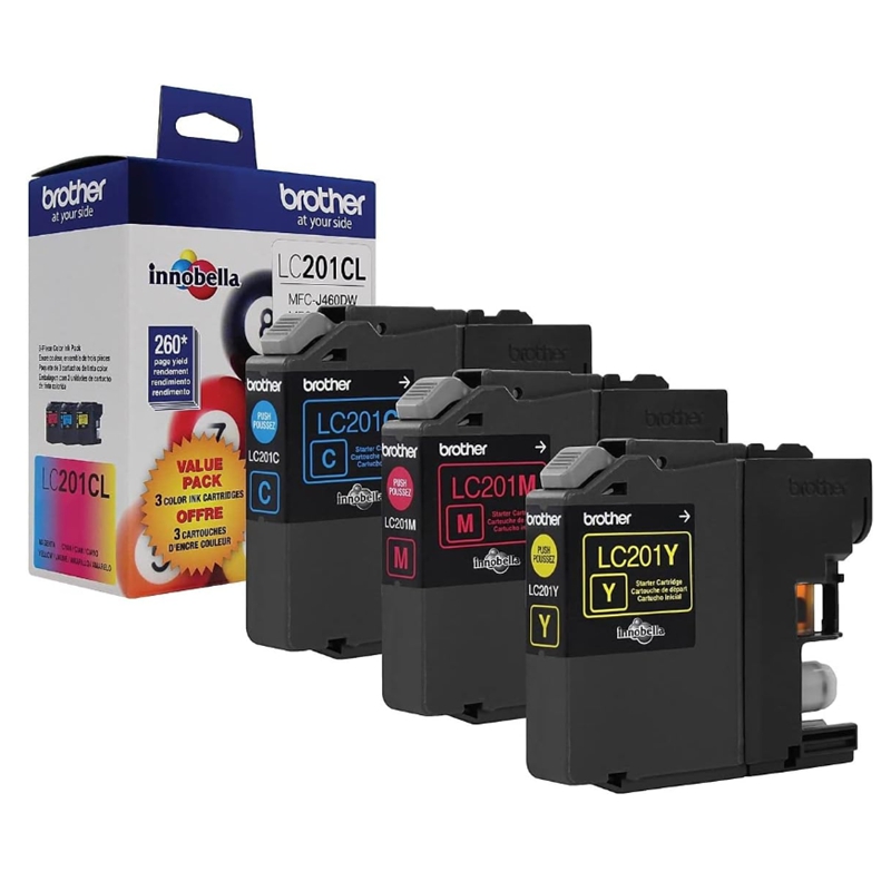 LC201CL | LC2013PKS C/M/Y 3-Ink Pack