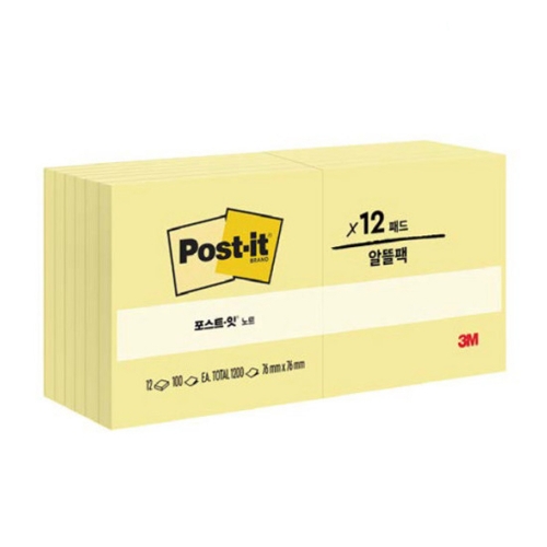 Post It Sticky Note Saving Pack 654-12CY