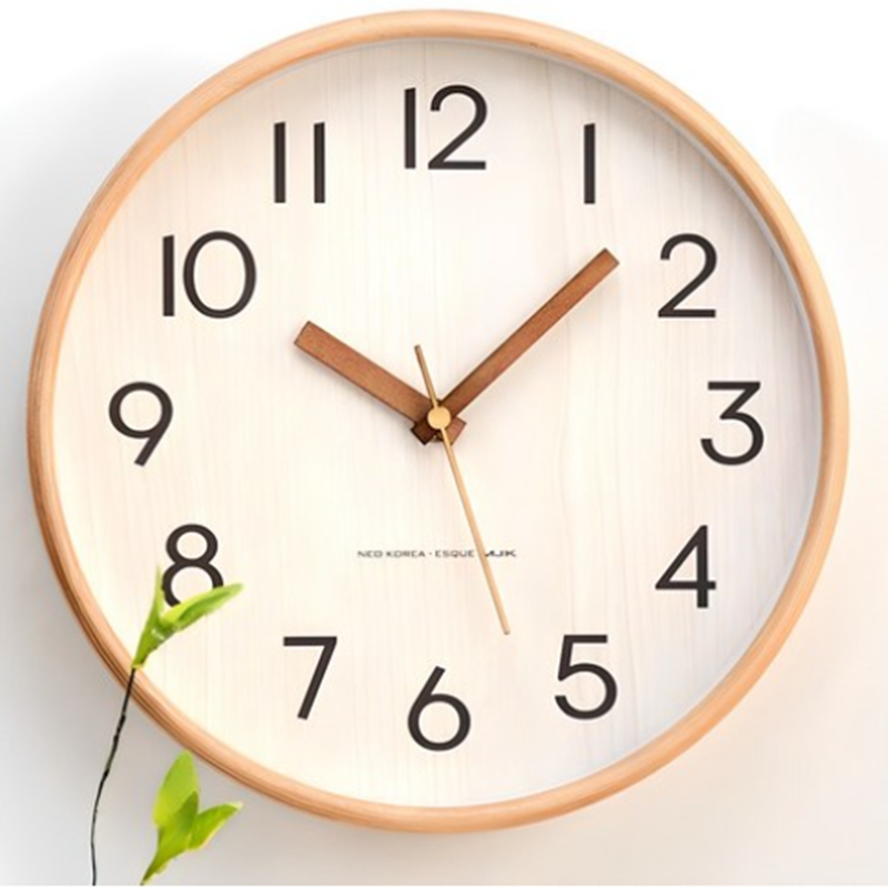 Wood Silent Wall Clock