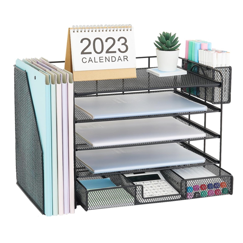 Desk Organizer with File Holder