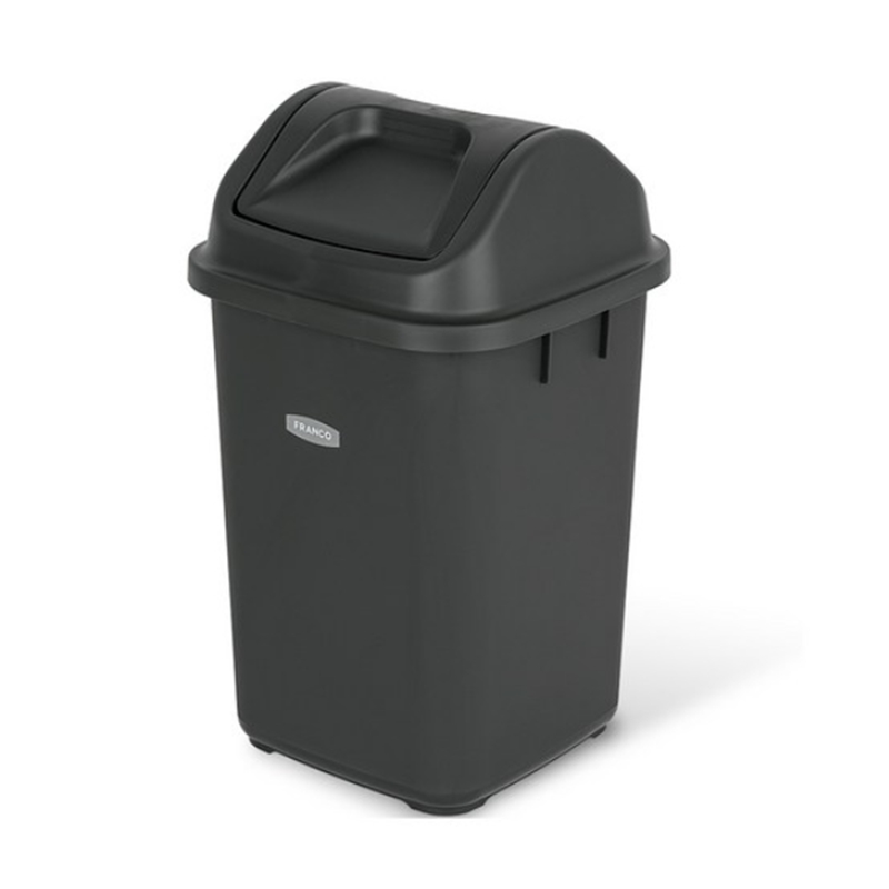 Plastic Trash Can | Trash Bin With Swing Lid 10L