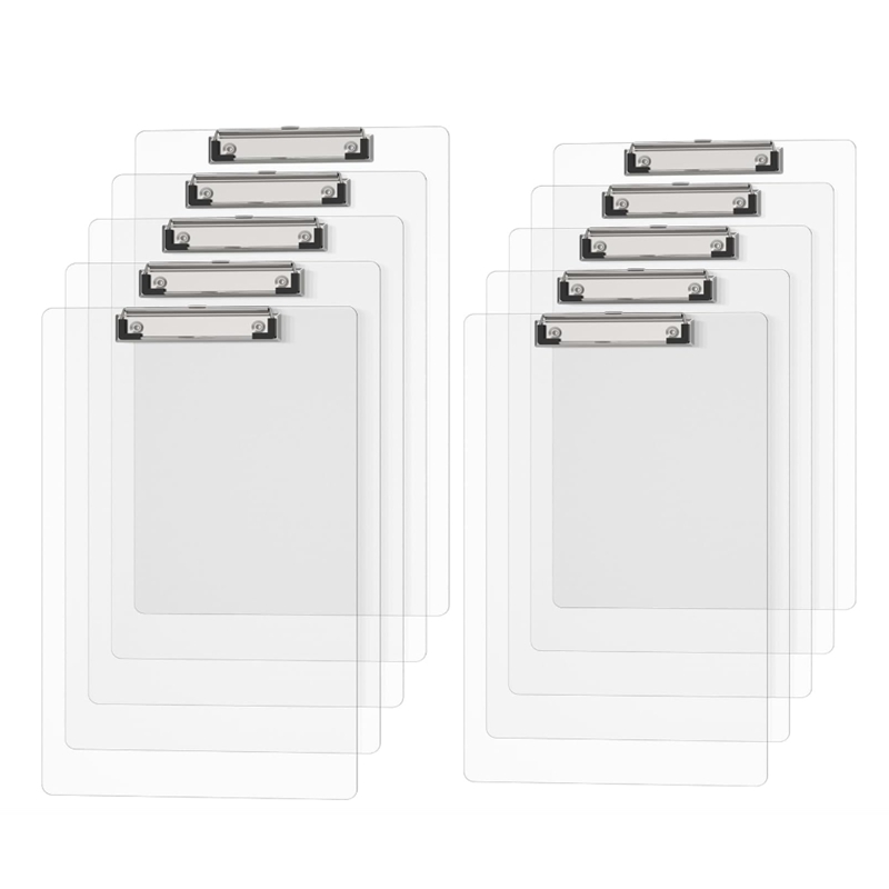 Legal Clipboard Clear 10 Pack