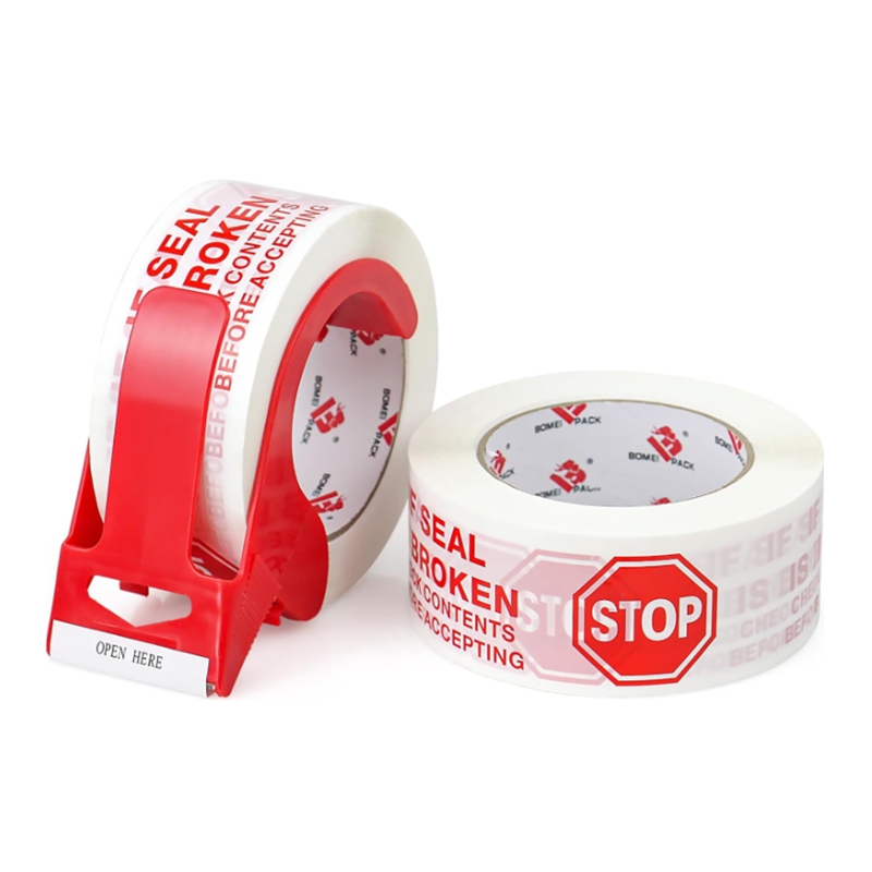 [ 2 Pack ] STOP Sign Sealing Tapes | Box Tapes | Packing Tapes