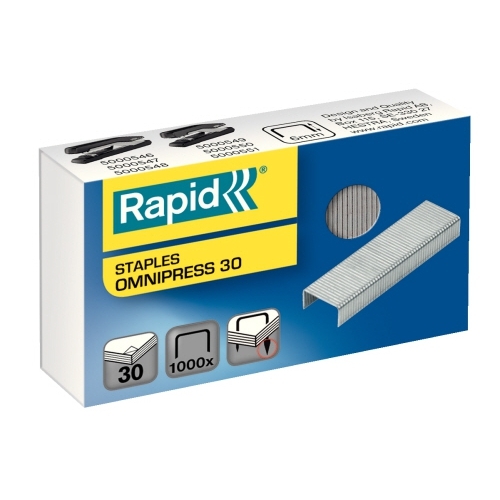 Rapid Staples S030 1000PCS