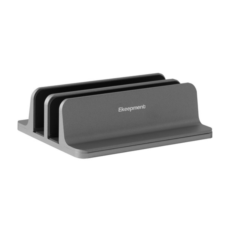 2-Slot Laptop Vertical Stand Holder | Tablet Holder