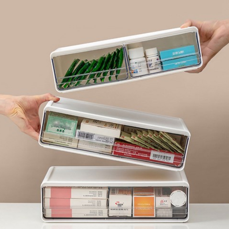 System Multi Box | Desk Organizer | Clear Drawers