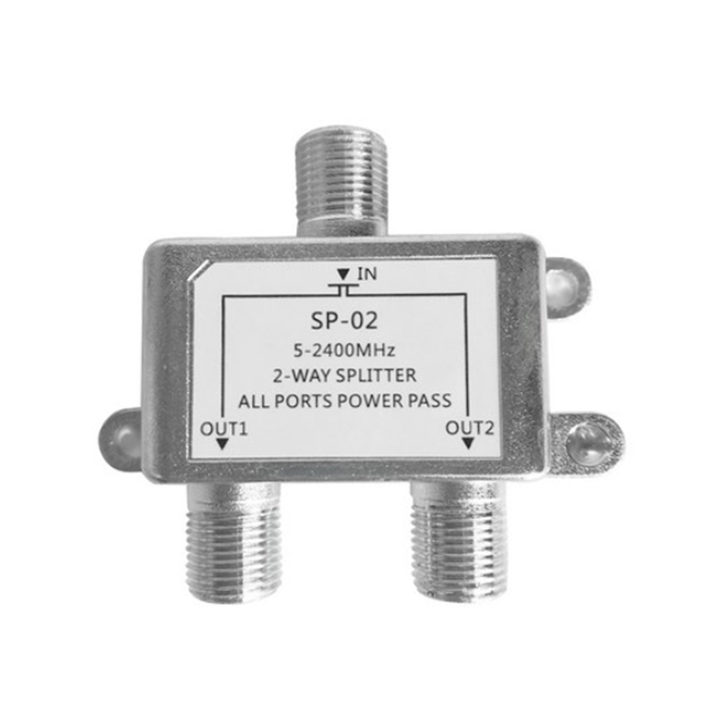 2-Way Coax Splitter 2400MHz