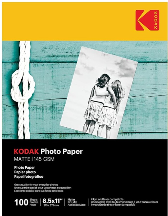 Matte Photo Paper for Laser Printer Letter Size