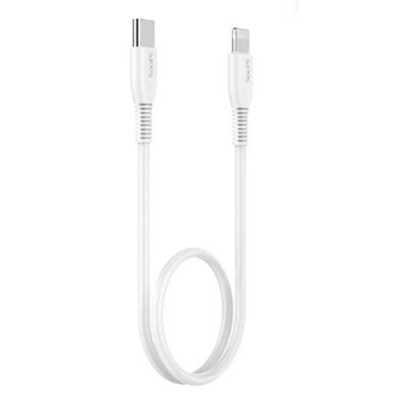 USB PD C to 8 pin Fast Charging Cable For Iphone