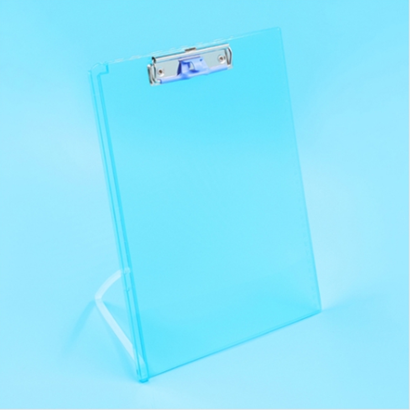 A4 Clear Standing Clipboard