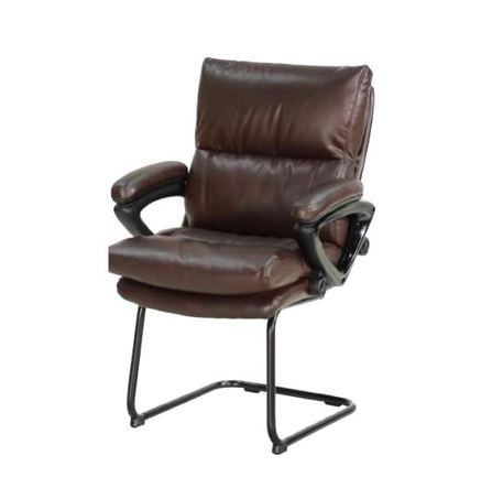Guest Chair (Fixed type) / D.P ITEM (Brown)