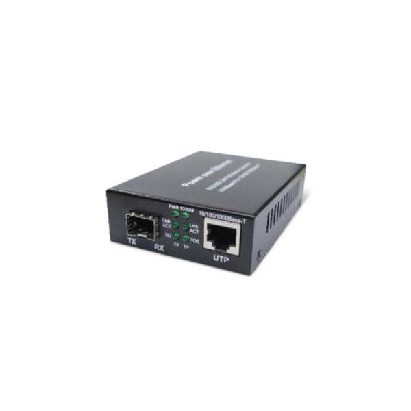 SOLTEC Media Converter with SFP Slot POE (Power Over Ethernet)