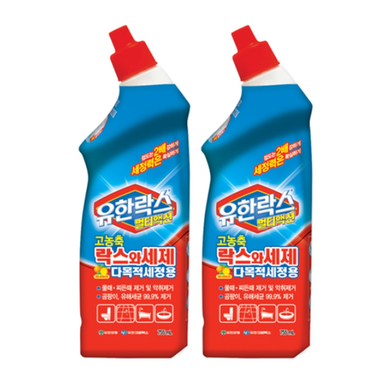 High-Concentration Bleach Cleaner 2 Pack