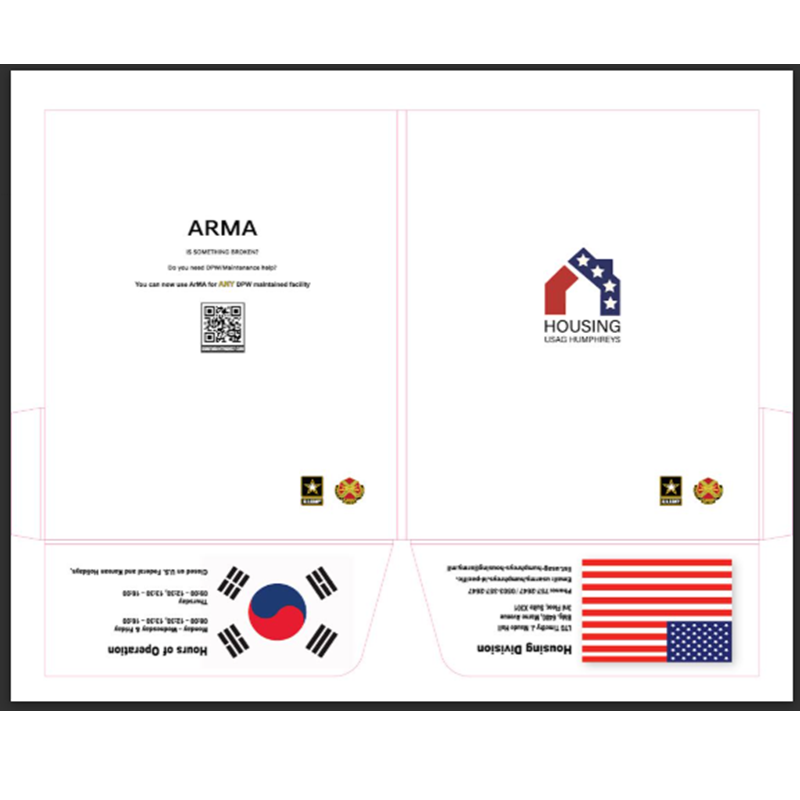 Custom Two Pocket Folder