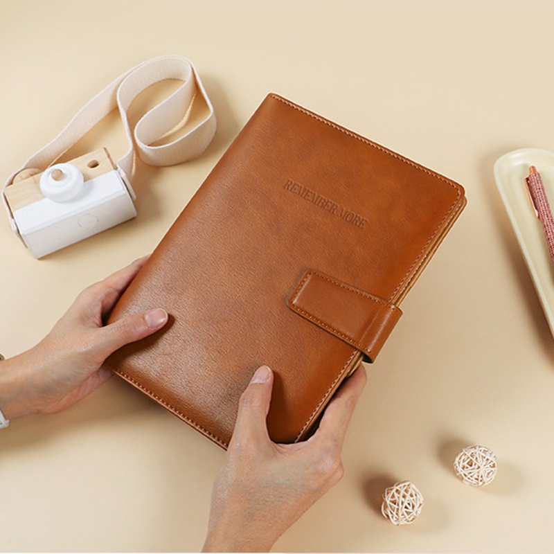 Artificial Leather Ring Binder A5 | 6 Ring A5 Binder Planner Inserts