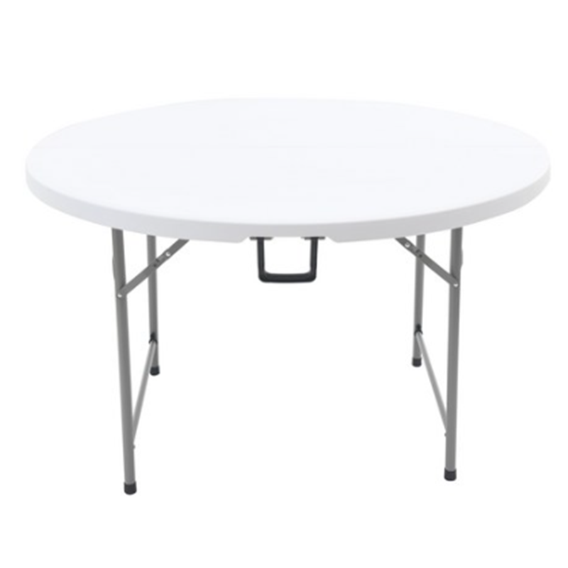 Folding Round Table | High-Density Polyethylene (HDPE) Plastic