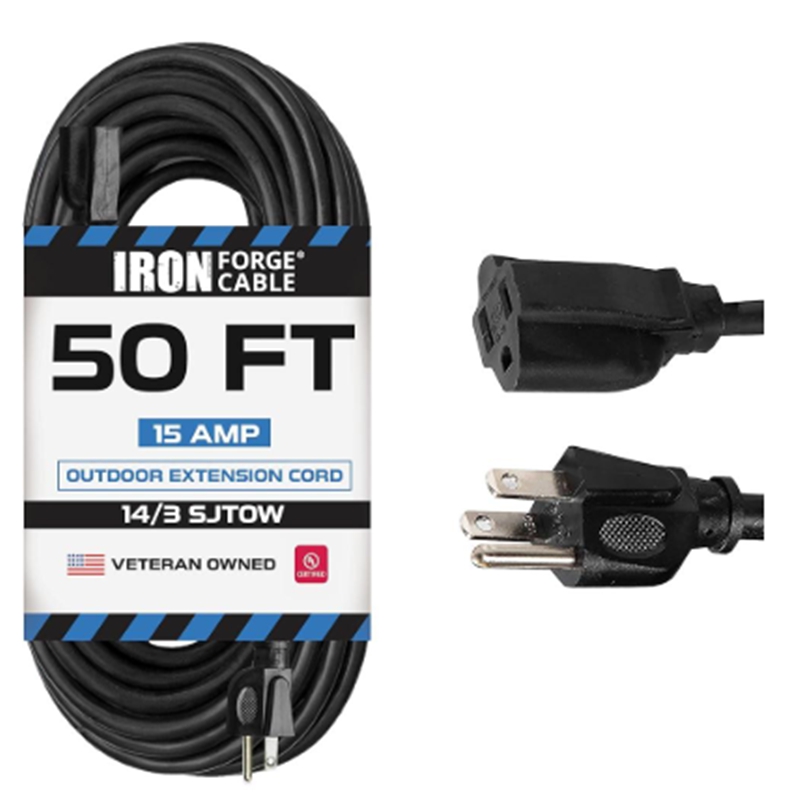 Outdoor Single Outlet Extension Cord | Power Strip (US Type)